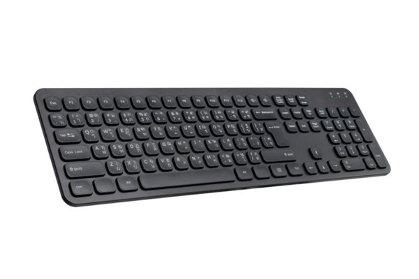 Slim Thai And English Keyboard Isolated On White Background Png